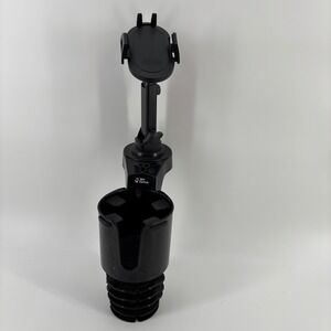Joytutus Cup Holder Phone Mount Universal Black Adjustable 2-in-1 Design